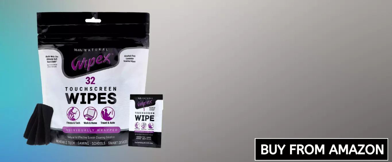Wipex Touchscreen Cleaning Wipes for Fitness Tech, Pelotons