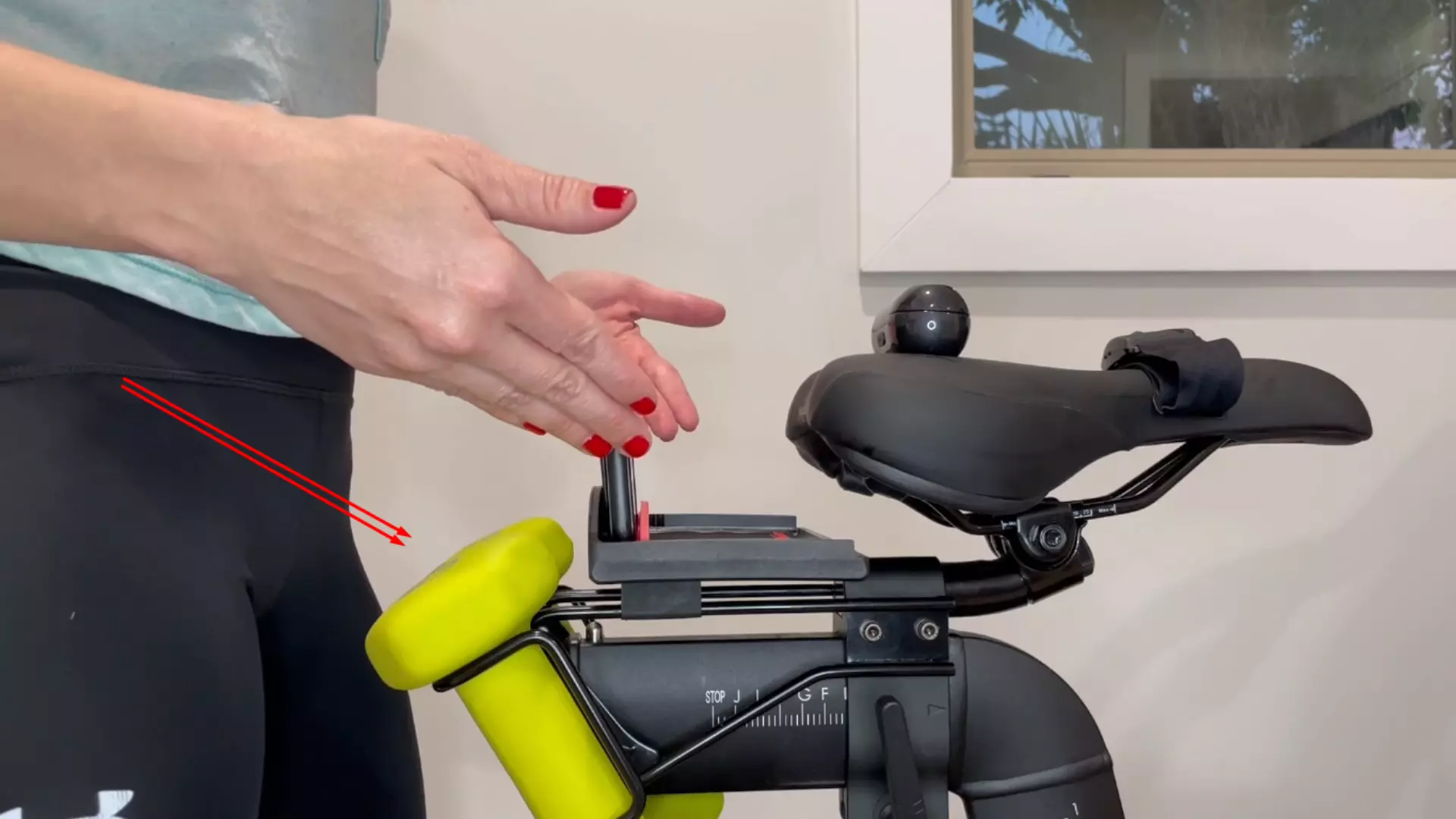 Removing Weight Holders From Peloton Bike
