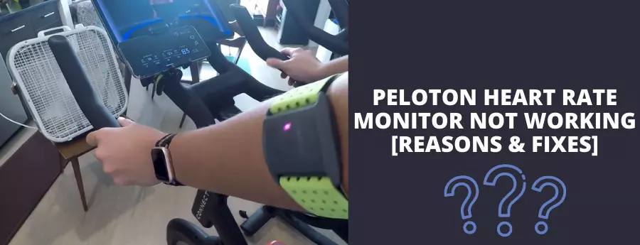 Peloton Heart Rate Monitor Not Working