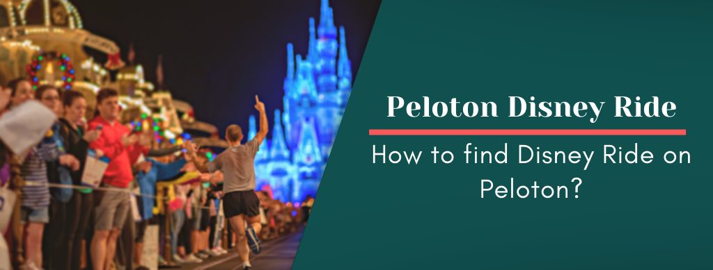 how to find disney ride on peloton