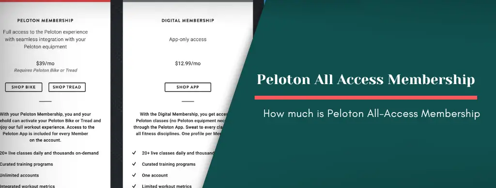 Peloton membership