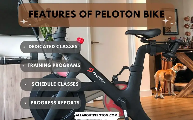 Features of Peloton Bike