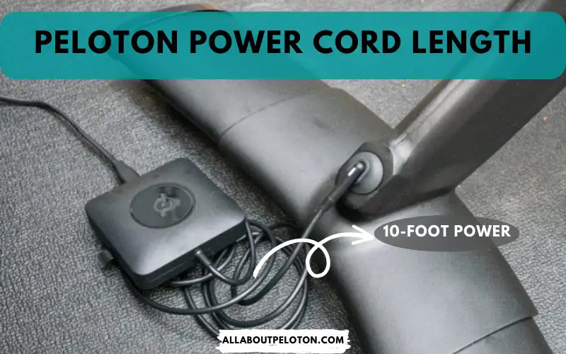 Peloton Power Cord length