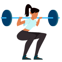 Shoulder  Strength Workout for Beginners (3 sets of 15  to 35 leg flutters)